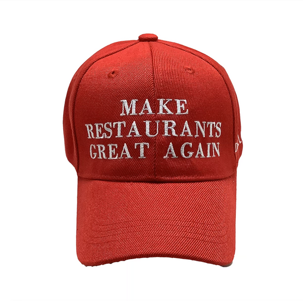 Make Restaurants Great Again Adjustable Hat